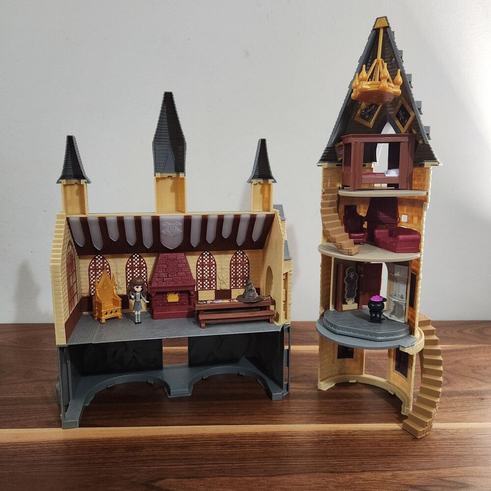 Harry Potter Magical Minis Hogwarts Castle Playset Incomplete Wizarding World